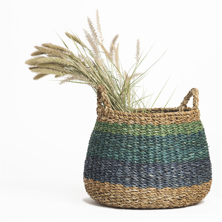 Highland Dunes Seagrass Storage Basket & Reviews Wayfair Canada